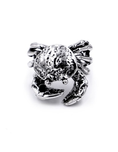 Sterling Silver Crab Ring 