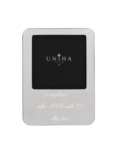 Cornice Portafoto Instantanee Formato 9x9 in Argento...