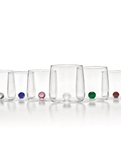 Zafferano Bilia Mix Set 6 Tumbler Glasses In Borosilicate... 2
