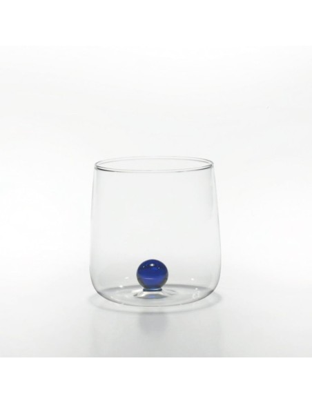 Zafferano Bilia Mix Set 6 Tumbler Glasses In Borosilicate Glass