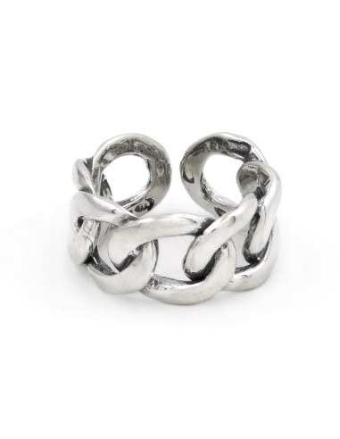 Anello Catena Grande in Argento 925