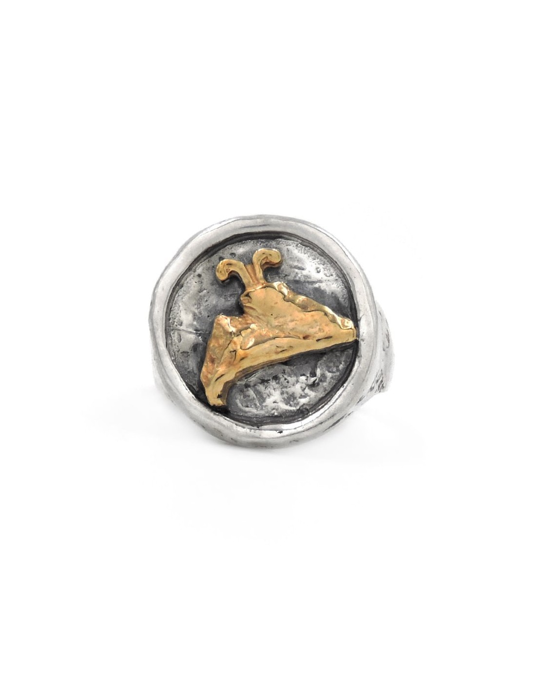 Orecchini A Goccia In Argento 925 Martellato - Gioielli Artigianali Battuti A Mano Con Finitura Lucida - Regalo In Confezione Originale