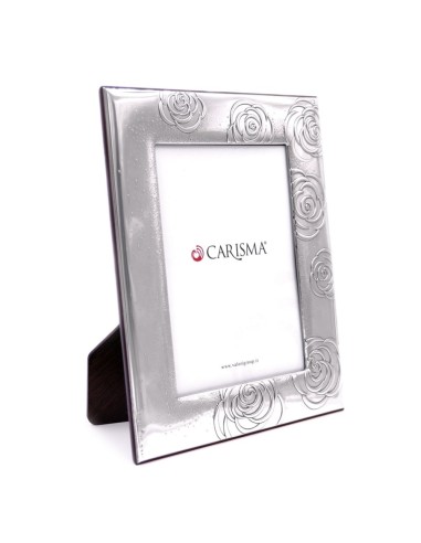 Cornice Portafoto Satinata Calle cm 13x18 in Argento