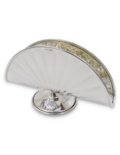 Solid Silver Napkin Holder 2