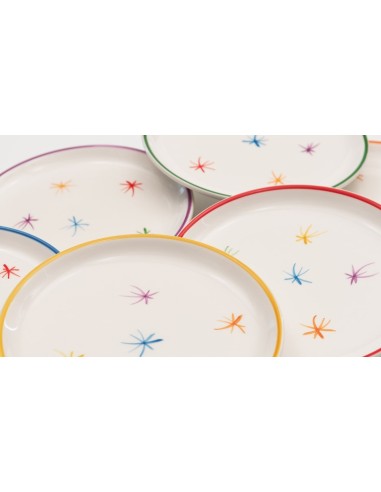Asterisco Dessertteller 6 Teiliges Set