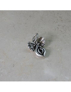 Sterlingsilber Anhänger mit Geflügelter Muschi 2