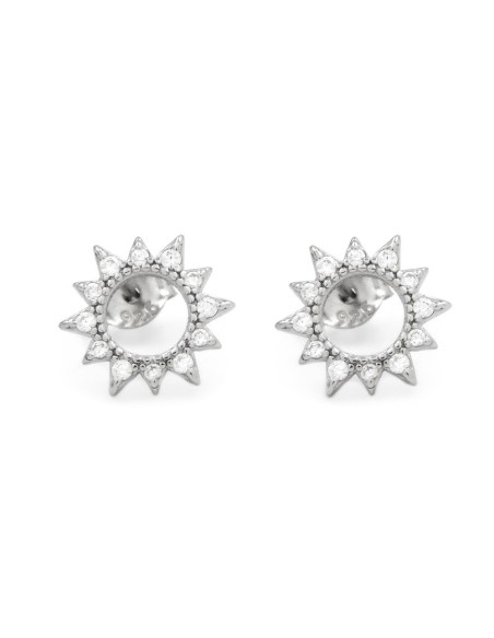 Sonnenohrringe aus 925er Sterlingsilber