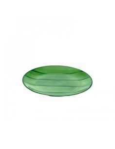Piatto Dessert Verde Striche Zafferano Set 6 Pezzi