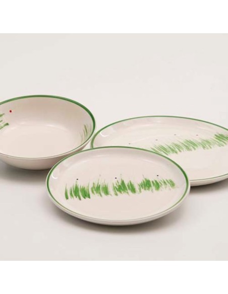Prato Dessert Plate, 6 Pieces set