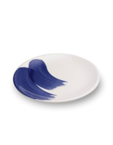 Blaue Welle Dessertteller 6 Teiliges Set