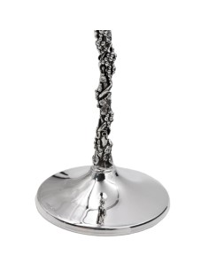 925 Sterling Silver Champagne Flutes With Grape Stem Set... 2