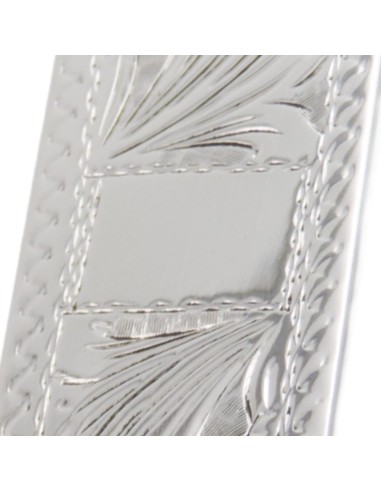 Brieföffner aus 925er Sterlingsilber Blumenmuster
