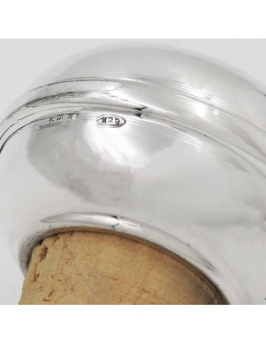 Wine Stopper 925 Sterling Silver and Cork