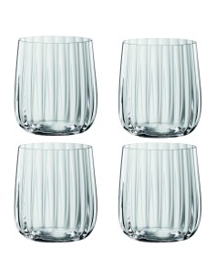 Bicchieri Tumbler in Cristallo Lifestyle Set da 4