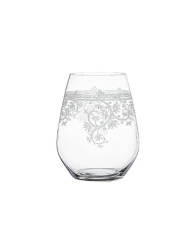 Bicchieri Tumbler in Cristallo Arabesque Set da 2