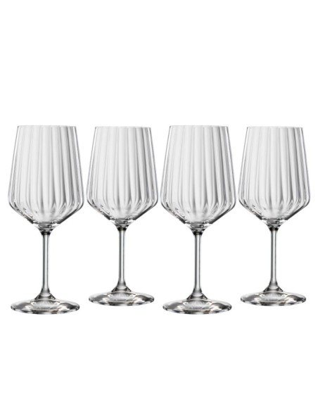 Bicchieri Vino Rosso in Cristallo Lifestyle Set da 4