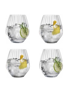 Gin Tonic Glass Set of 4 Special Glasses