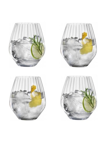 Bicchieri Gin Tonic in Cristallo Set da 4 Special Glasses 