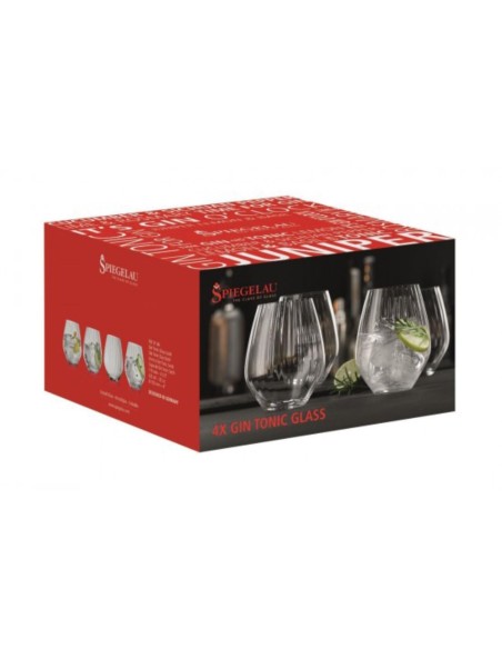 Gin Tonic Glass Set of 4 Special Glasses