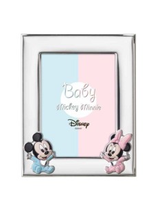Mickey and Minnie Mouse Picture Frame Disney Baby 5 x 7 