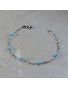 925er Sterlingsilber Armband mit Türkisstein 2