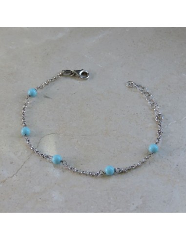 Bracciale in Argento 925 e Turchese