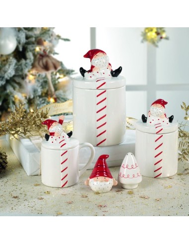 Weihnachtsmann-Keramikbecher