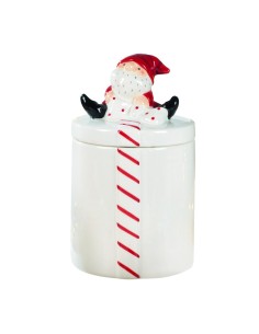Barattolo in Ceramica Babbo Natale