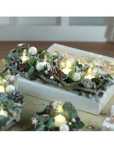 Natural Elements Candle Holder 