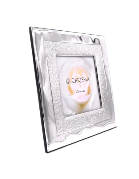 Elenoire Cornice Portafoto in Argento cm 15x15