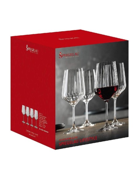 Bicchieri Vino Bianco in Cristallo Lifestyle Set da 4