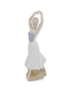 Ballerina Danza Classica con Braccia Alzate Scultura in...