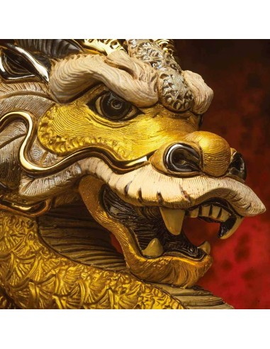 Chinese Dragon Ceramic Sculpture Limited Edition