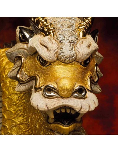 Chinese Dragon Ceramic Sculpture Limited Edition