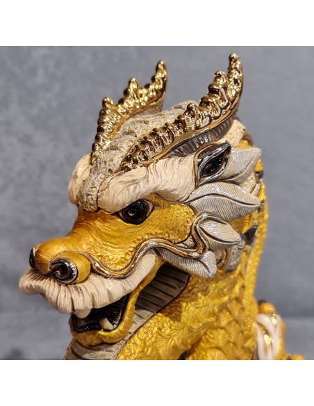 Chinese Dragon Ceramic Sculpture Limited Edition
