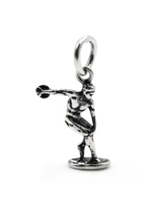 Discobolus Sterling Silver Pendant 