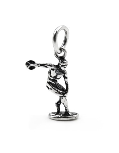 Discobolus Sterling Silver Pendant 