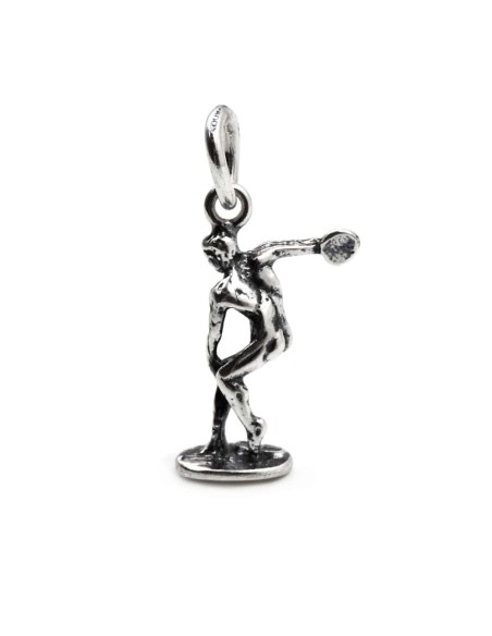Discobolus Sterlingsilber Anhänger 