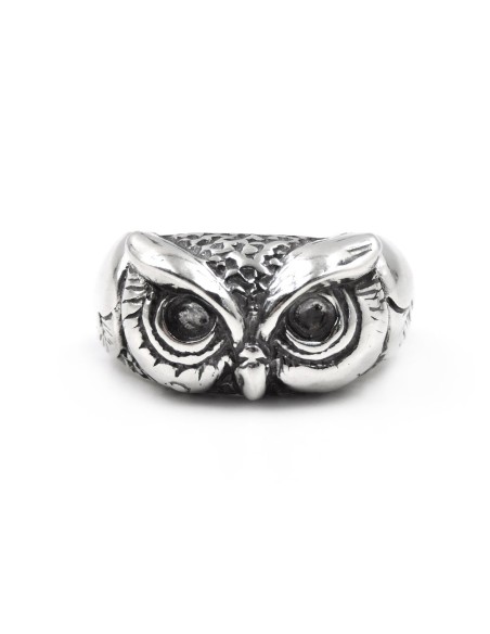 Anello Gufo in Argento 925
