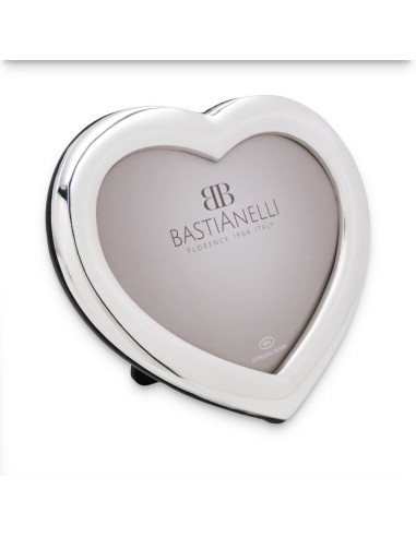 925 Sterling Silver Heart Shaped Picture Frame 6x4,7