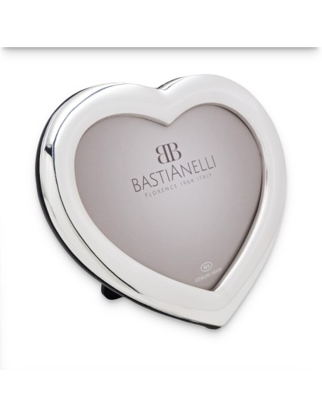 Portafoto Cuore in Argento cm 15x12
