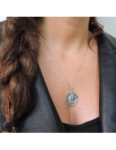 Saint Gennaro Sterling Silver Necklace  2