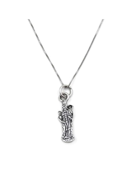 Sterling Silver Saint Nicholas Necklace 