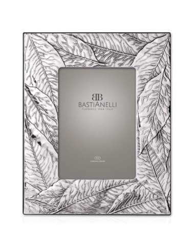 925 Sterling Silver Photo Frame Leaves 5x7