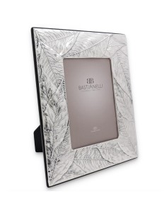 925 Sterling Silver Photo Frame Leaves 5x7 2