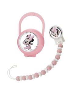 Set Box Porta Ciuccio Disney Minnie Mouse Baby 