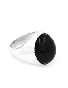 Anello in Argento 925 con Pietra Onice Ovale 