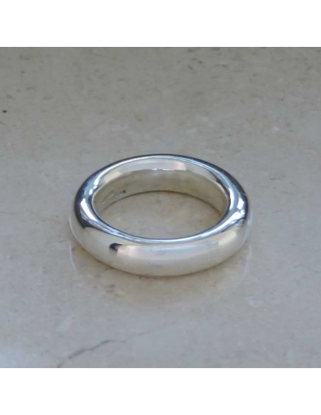 925er Sterlingsilber Dicker Ring