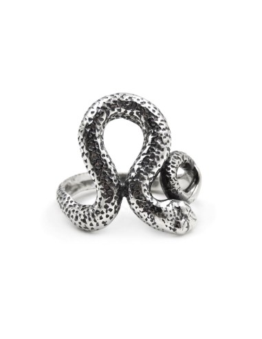 925 Sterling Silver Snake Ring 