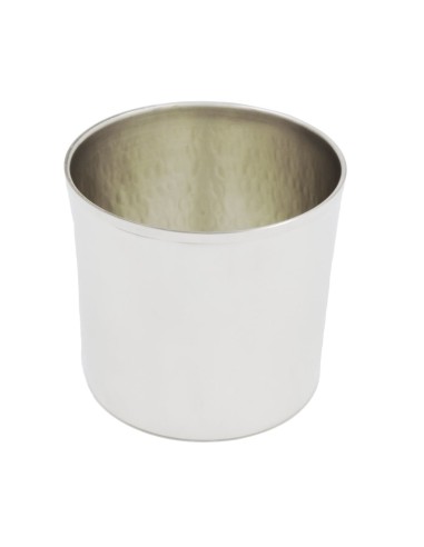 Hammered Sterling Silver Pen Holder